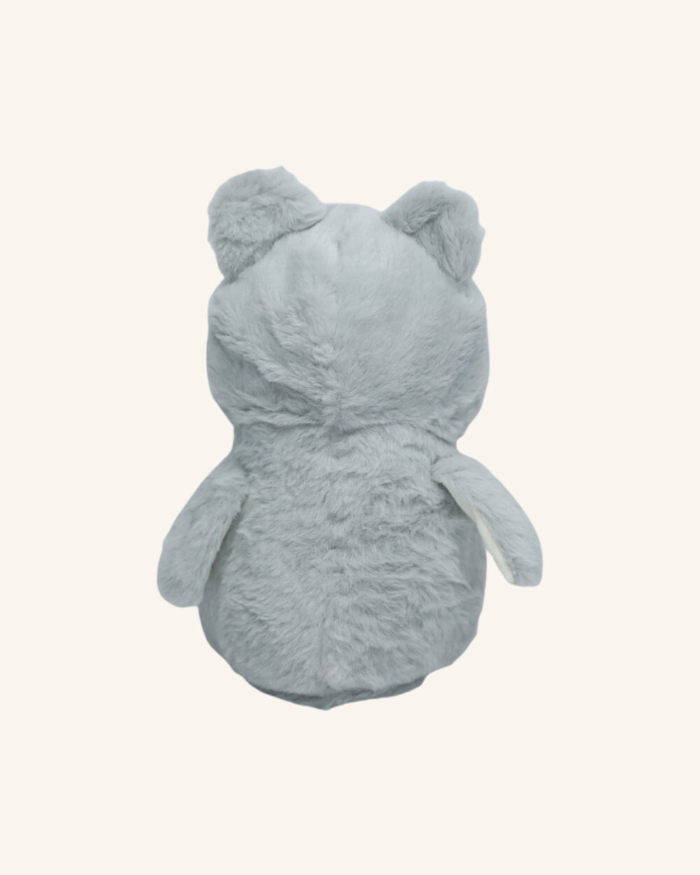 Cute Grey Hooded Penguine Soft Toy for Kids - Image 2