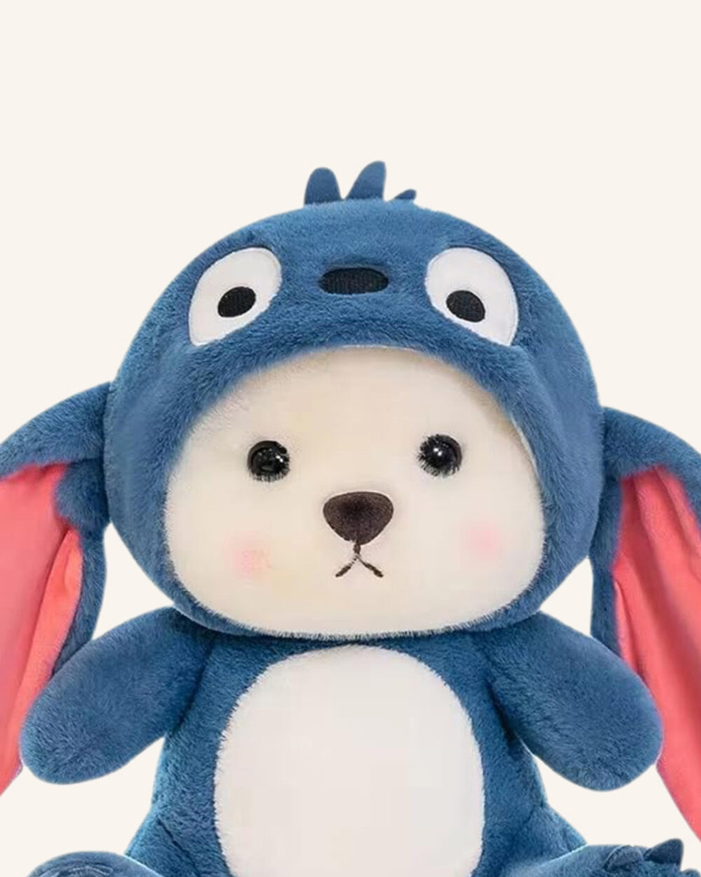 Big Size Hooded Plush Teddy Bear - Image 3